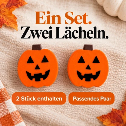 Halloween-Kürbisabdeckungen für Knäufe – 2-teiliges Set