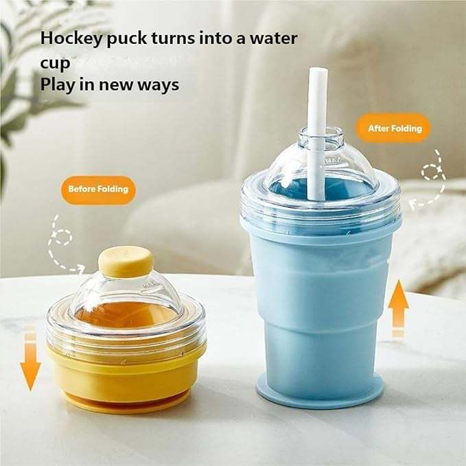 🥤 Portable Collapsible Silicone Cup & Drink Maker