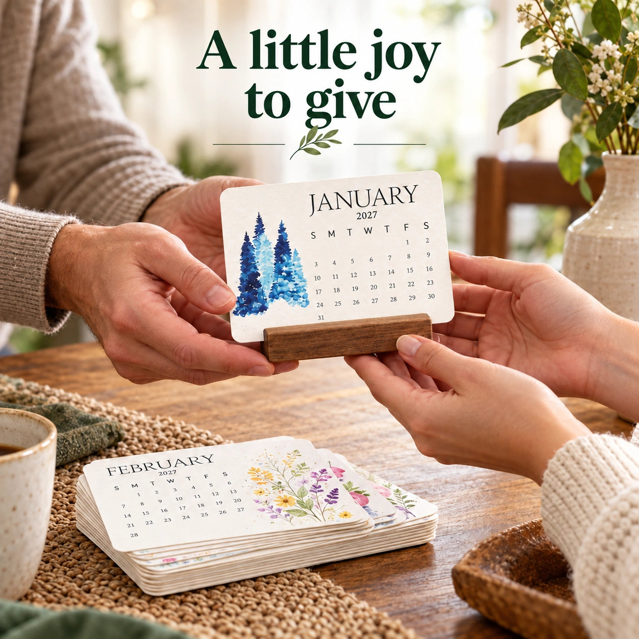 2027 seed calendar made from plantable paper – view 12
