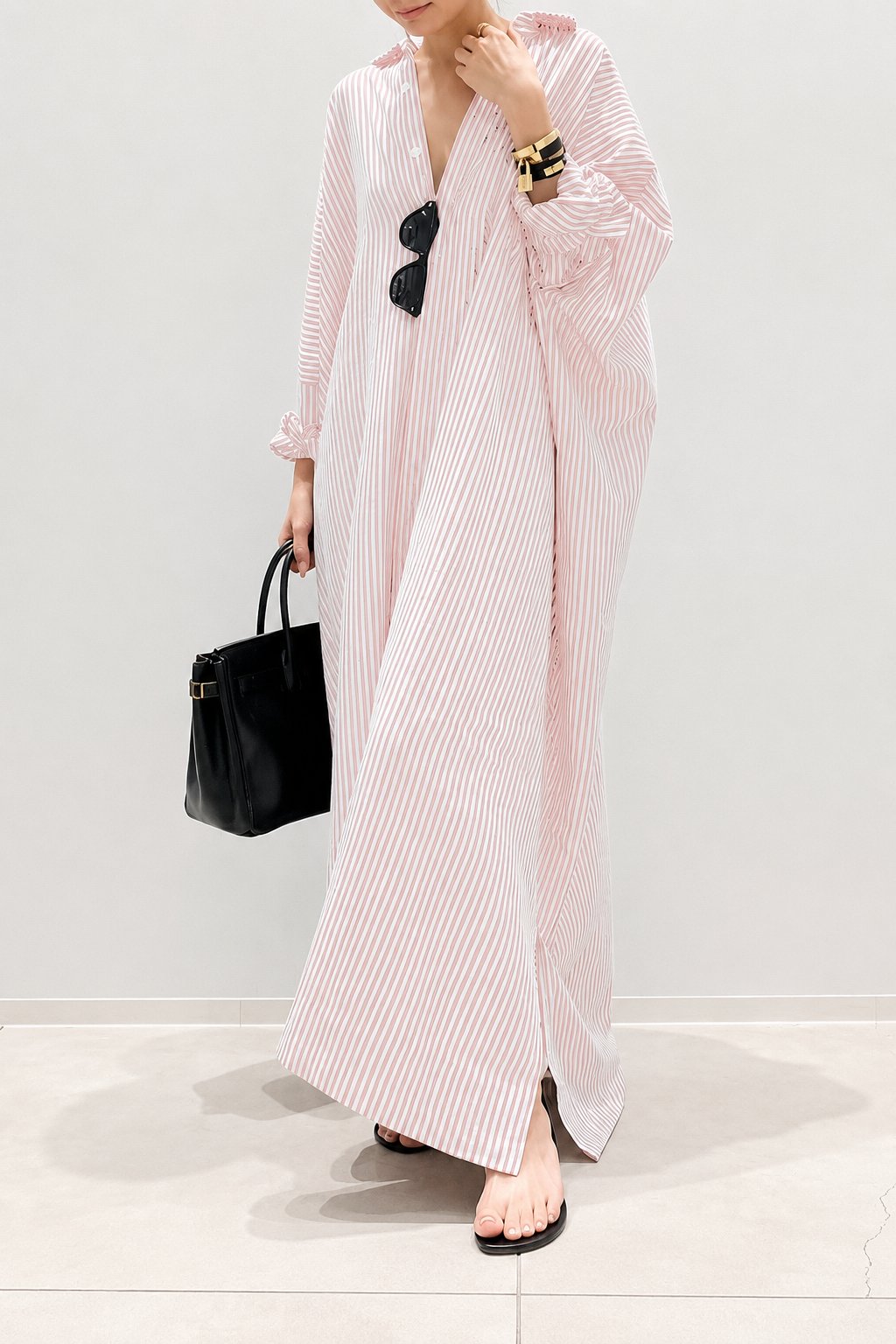 Women's Cotton Stripe Oversized Maxi Dress✨(Buy 2 Free Shipping)