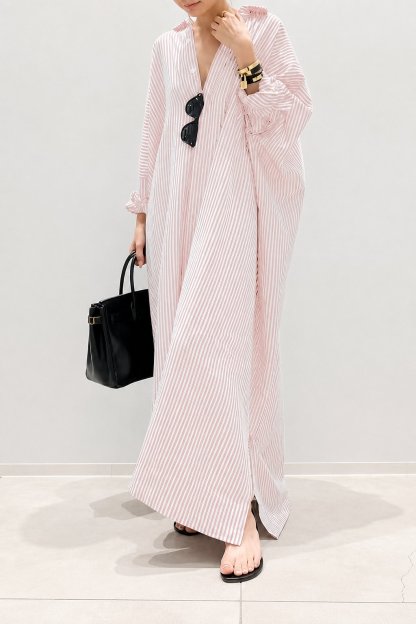 Women's Cotton Stripe Oversized Maxi Dress✨(Buy 2 Free Shipping)