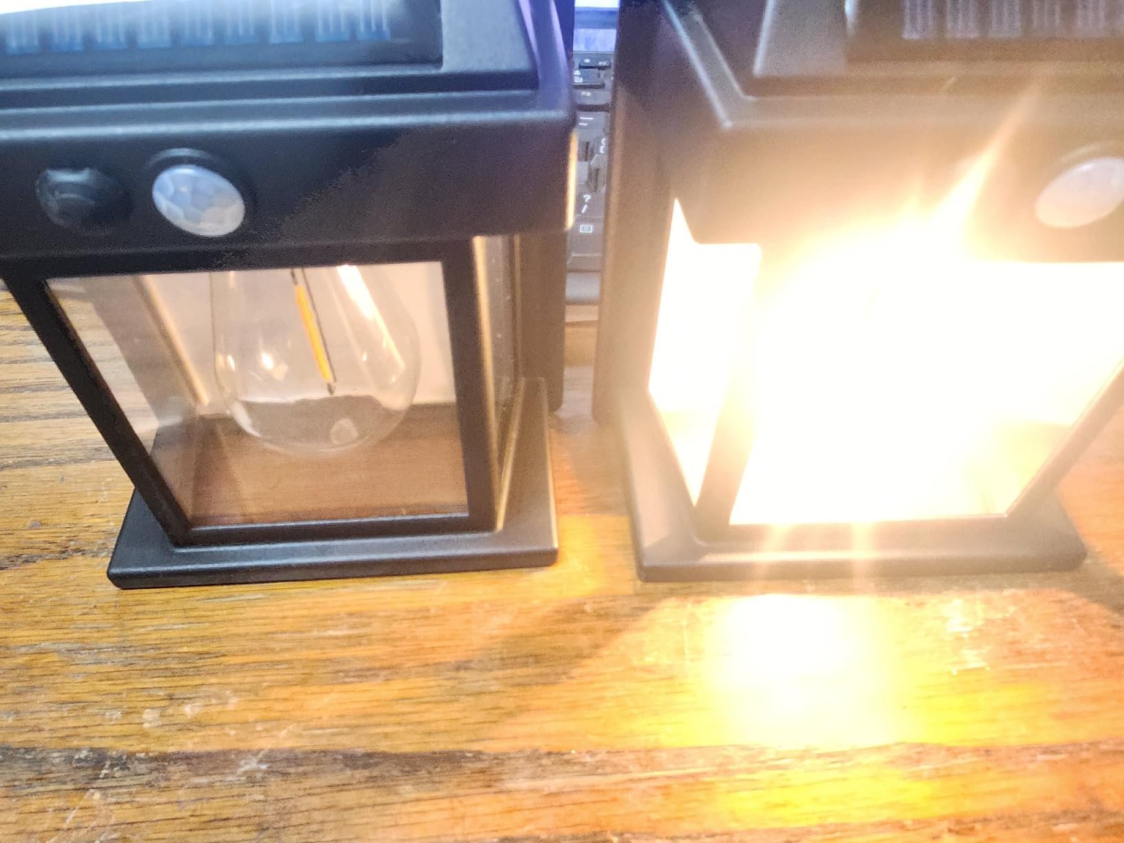 Nice enhancement light.  Love the traditional bulb look!