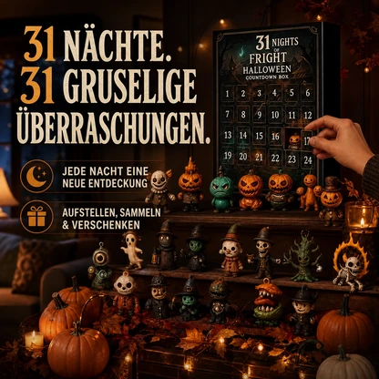 Halloween-Countdown-Box für 31 gruselige Nächte