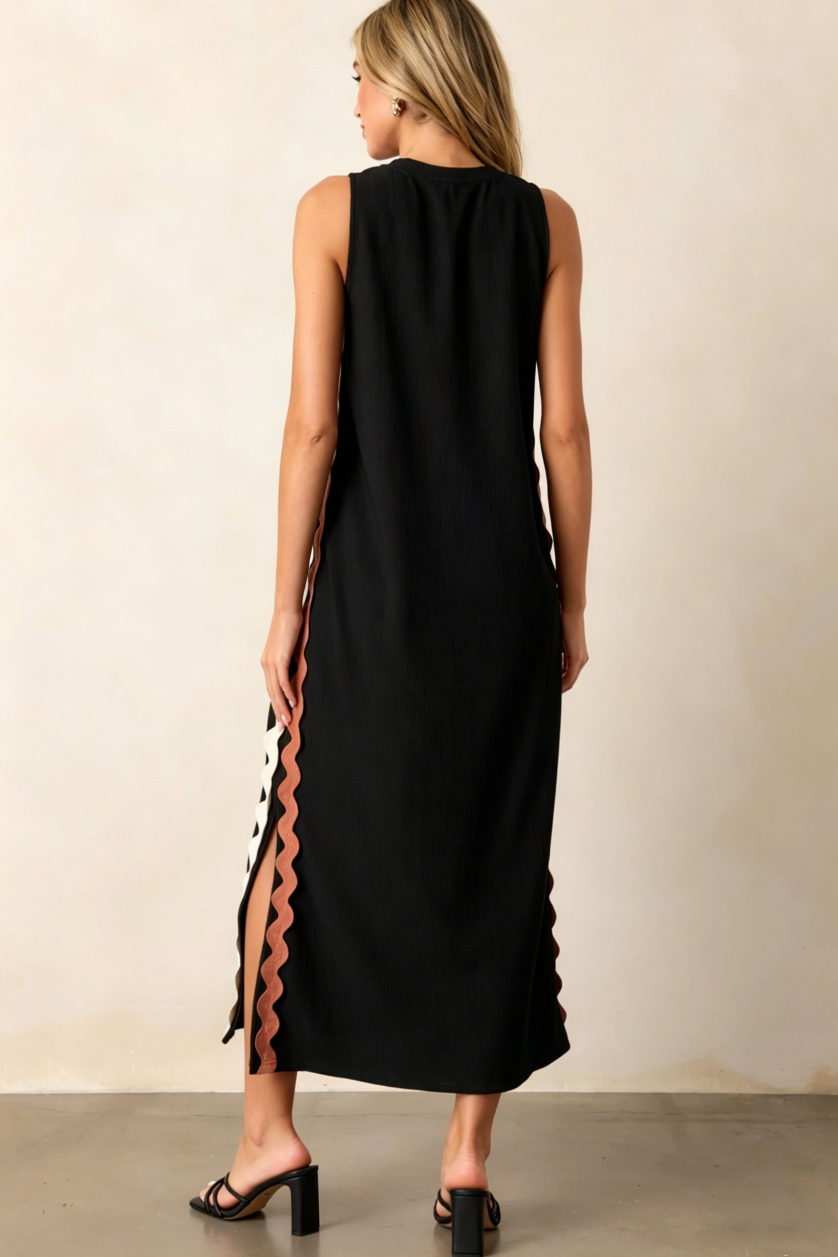 Women's Boho Floral Side Slit Maxi Dress（Buy 2 Free Shipping）