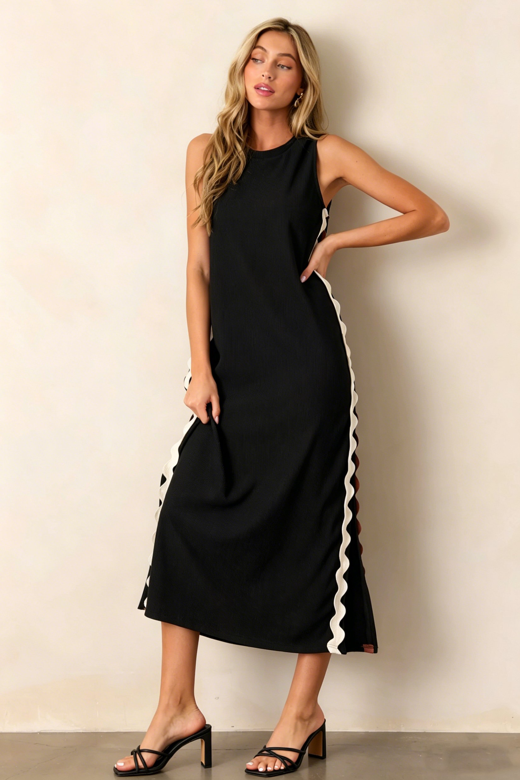 Women's Boho Floral Side Slit Maxi Dress（Buy 2 Free Shipping）