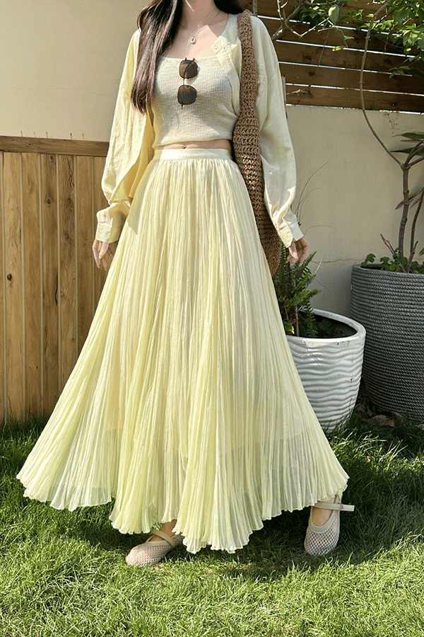 Women's Vintage Pleated Midi Skirt(Buy 2 Free Shipping)
