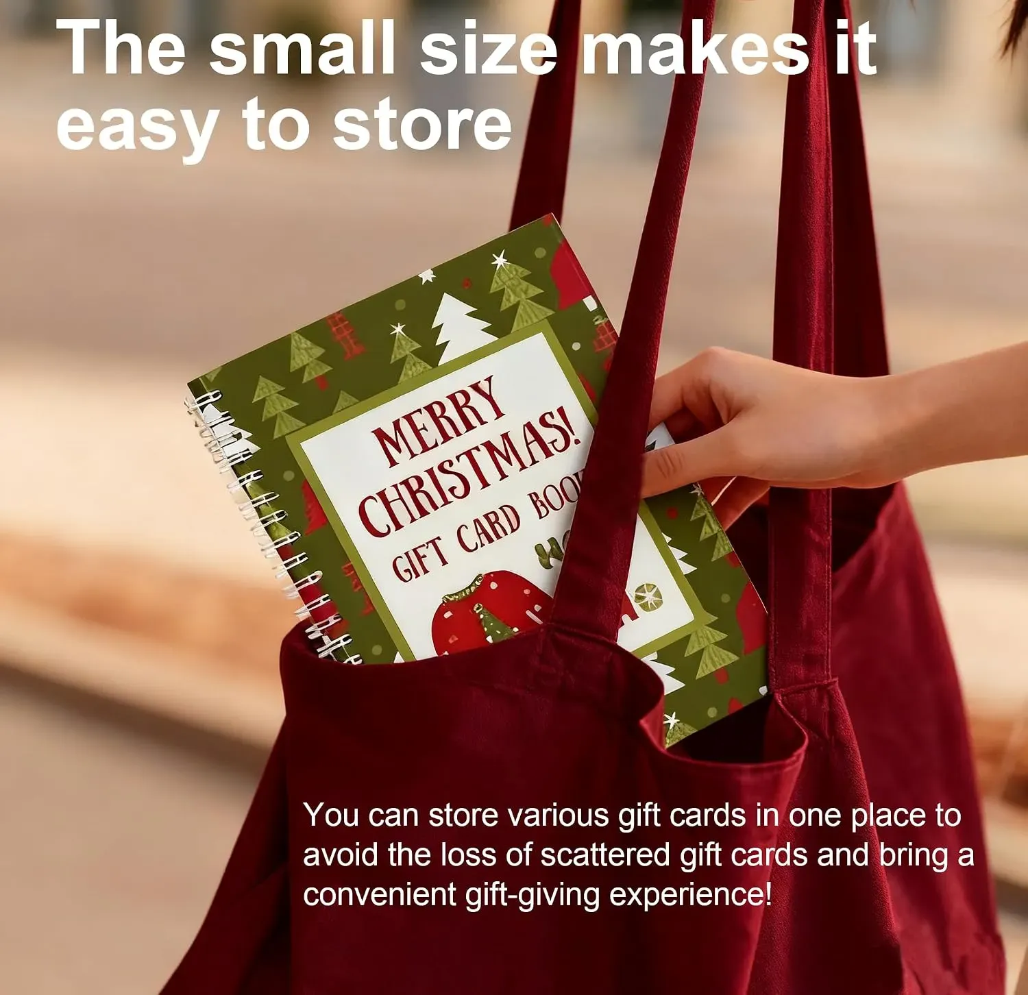 Merry Surprises Christmas Gift Card Book
