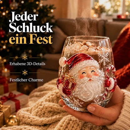 Magische Weihnachtskollektion mit 3D-Kunstgläsern