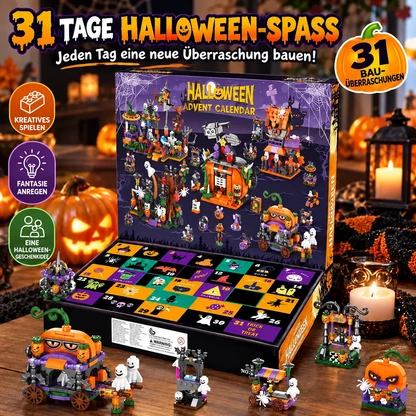 31-Tage-Halloween-Adventskalender mit Bausteinen