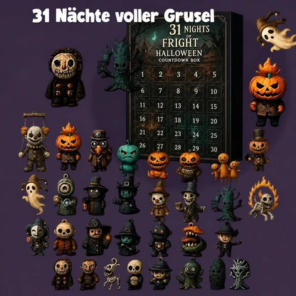 Halloween-Countdown-Box für 31 gruselige Nächte