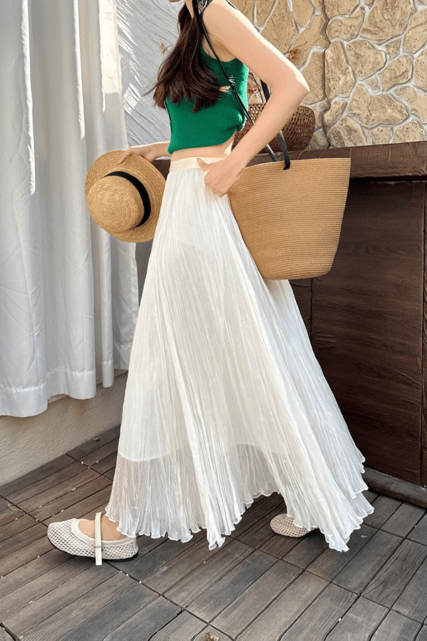 Women's Vintage Pleated Midi Skirt(Buy 2 Free Shipping)