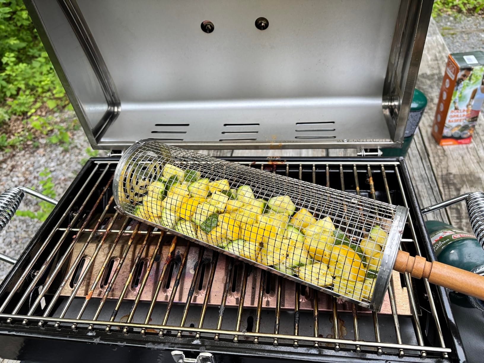 Makes grilling veggies so much easier!
