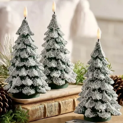 Christmas Tree Flameless LED Candle