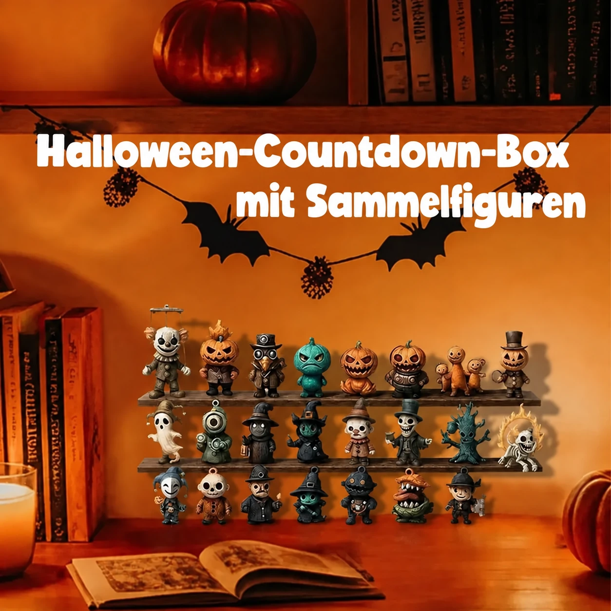 Halloween-Countdown-Box für 31 gruselige Nächte