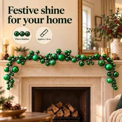 Christmas Bauble Garland – 1.8 m