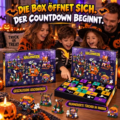 31-Tage-Halloween-Adventskalender mit Bausteinen