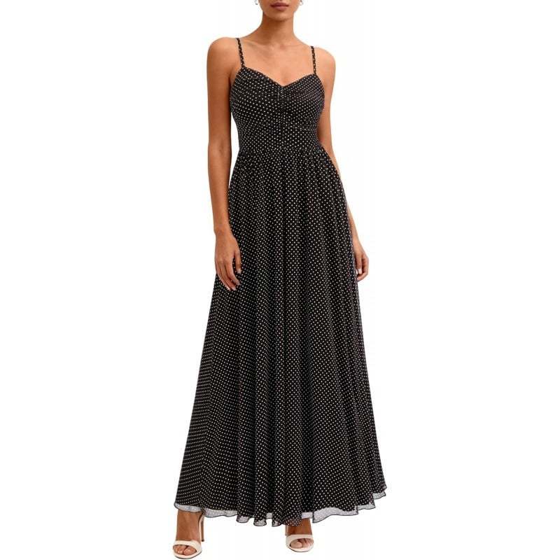 🌸 Floral Mesh Boho Maxi Dress for Women(Buy 2 Free Shipping)