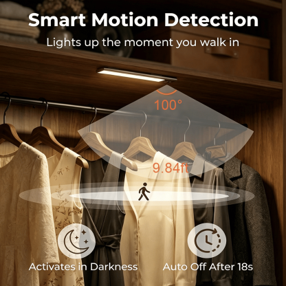 💡 Rechargeable Motion Sensor Cabinet Light