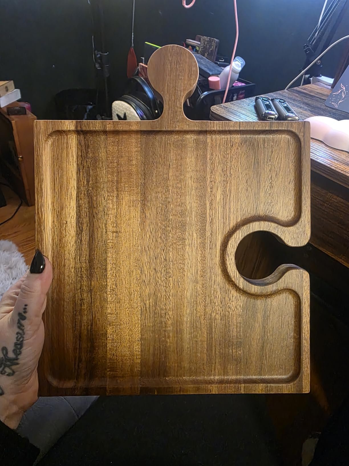 Lovely charcuterie board set!