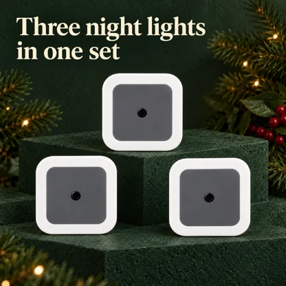 Light-Sensing Plug-In Night Lights – EU Version