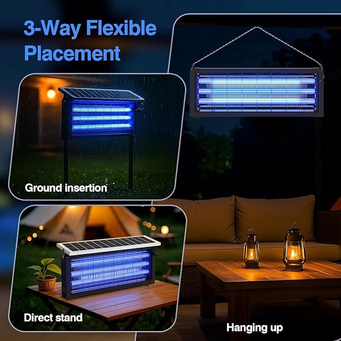 🦟 Solar Bug Zapper Outdoor-2