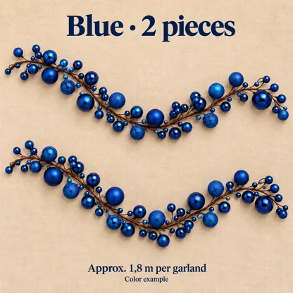 Christmas Bauble Garland – 1.8 m