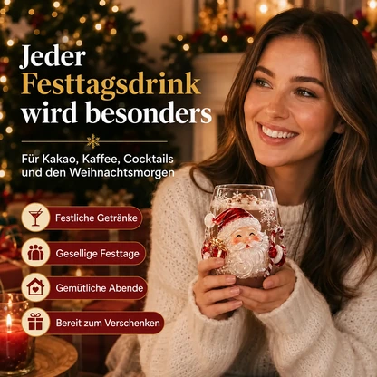 Magische Weihnachtskollektion mit 3D-Kunstgläsern