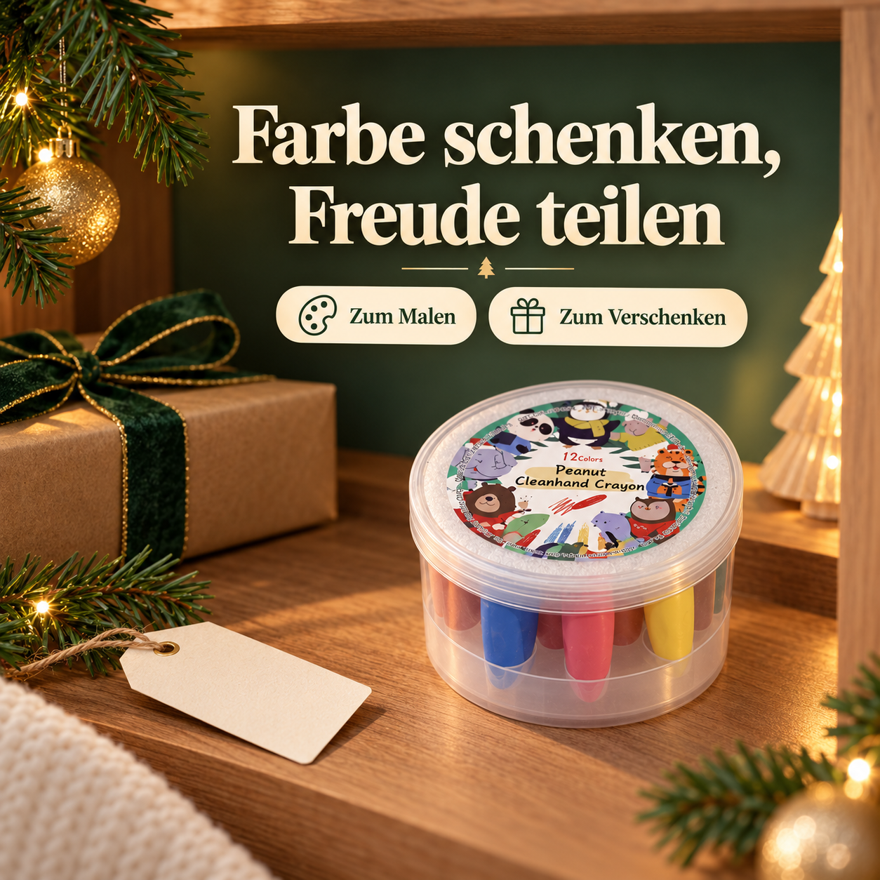 Wachsmalstifte für bunte Malmomente – Produktansicht 2