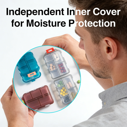 💊Double-Layer Portable Pill Box