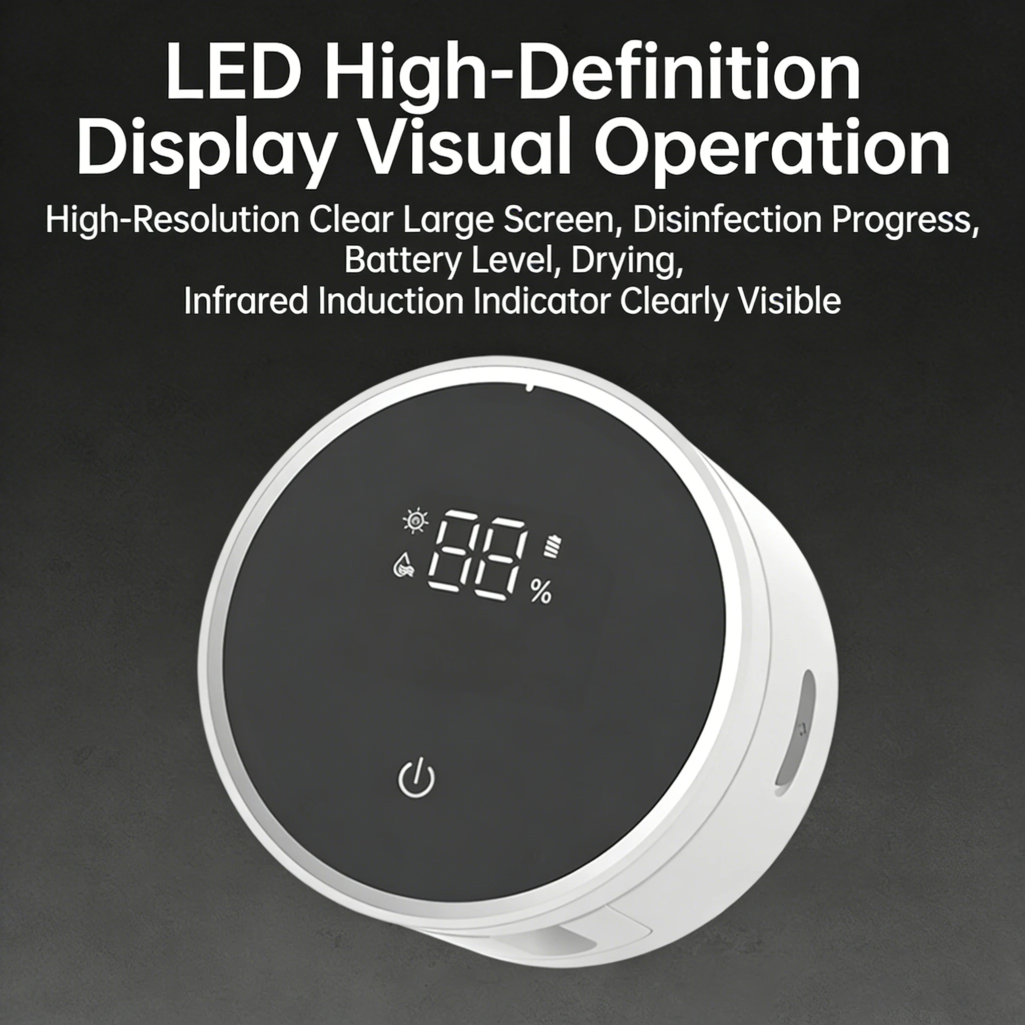 😬Wireless Charging UV Toothbrush Sterilizer