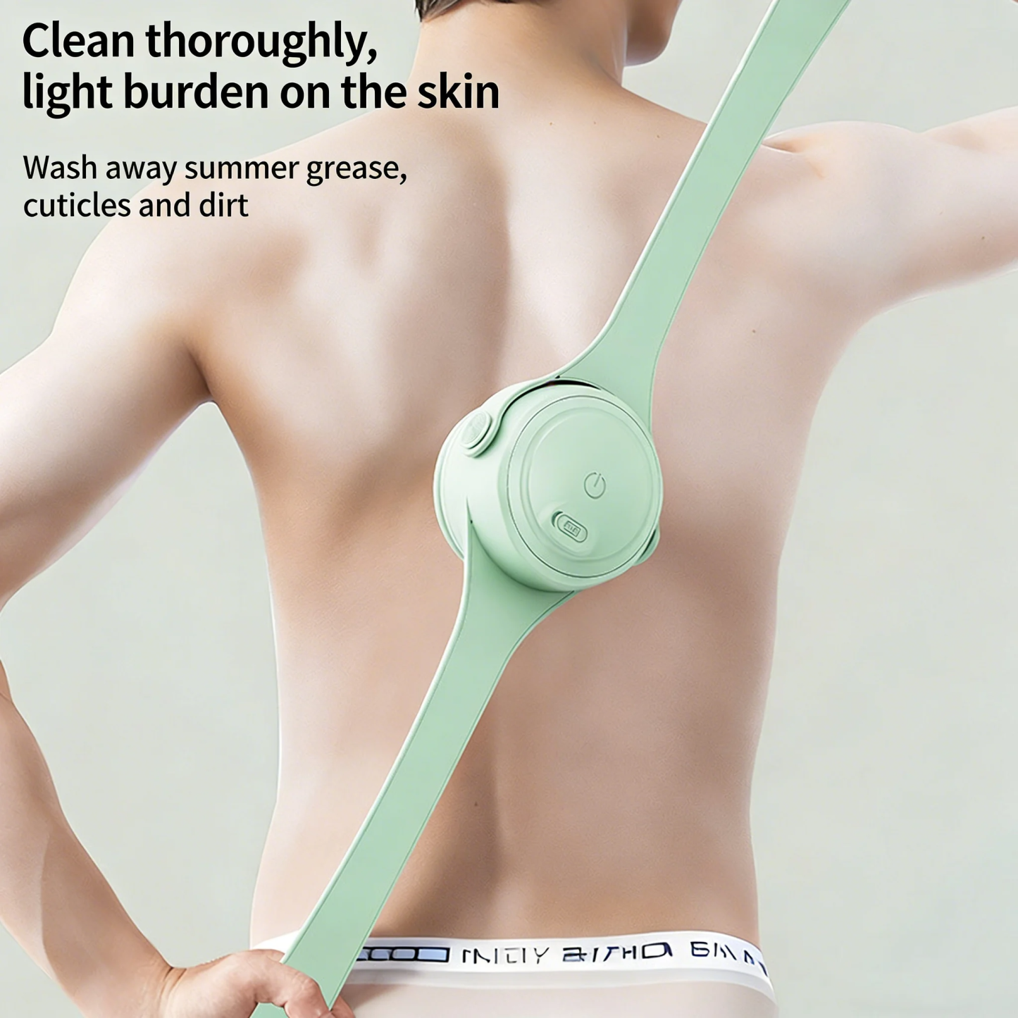 🚿 A super useful and convenient electric shower brush!