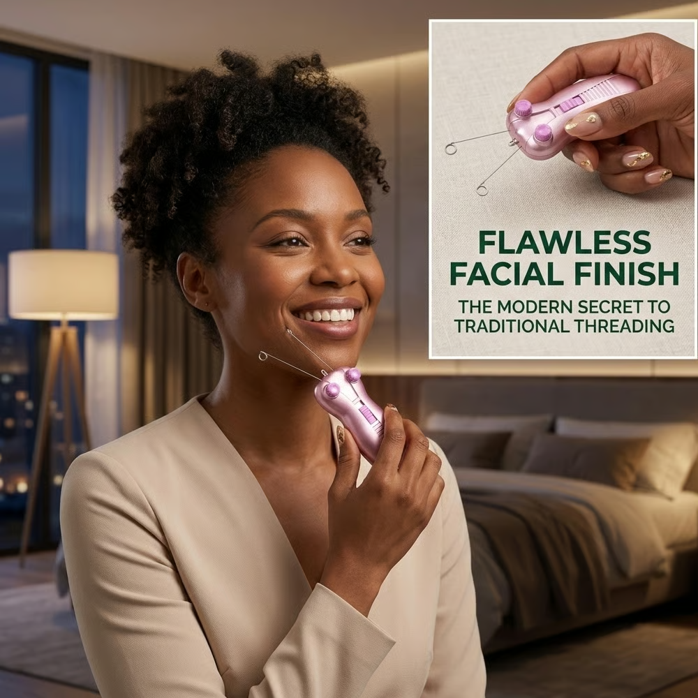 👸Ladies Electric Facial Hair Remover & Threading Device