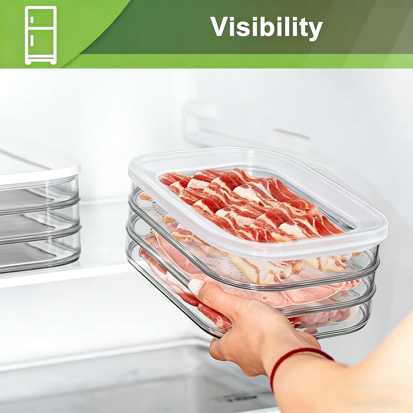 🥓 Deli Meat Container for Fridge