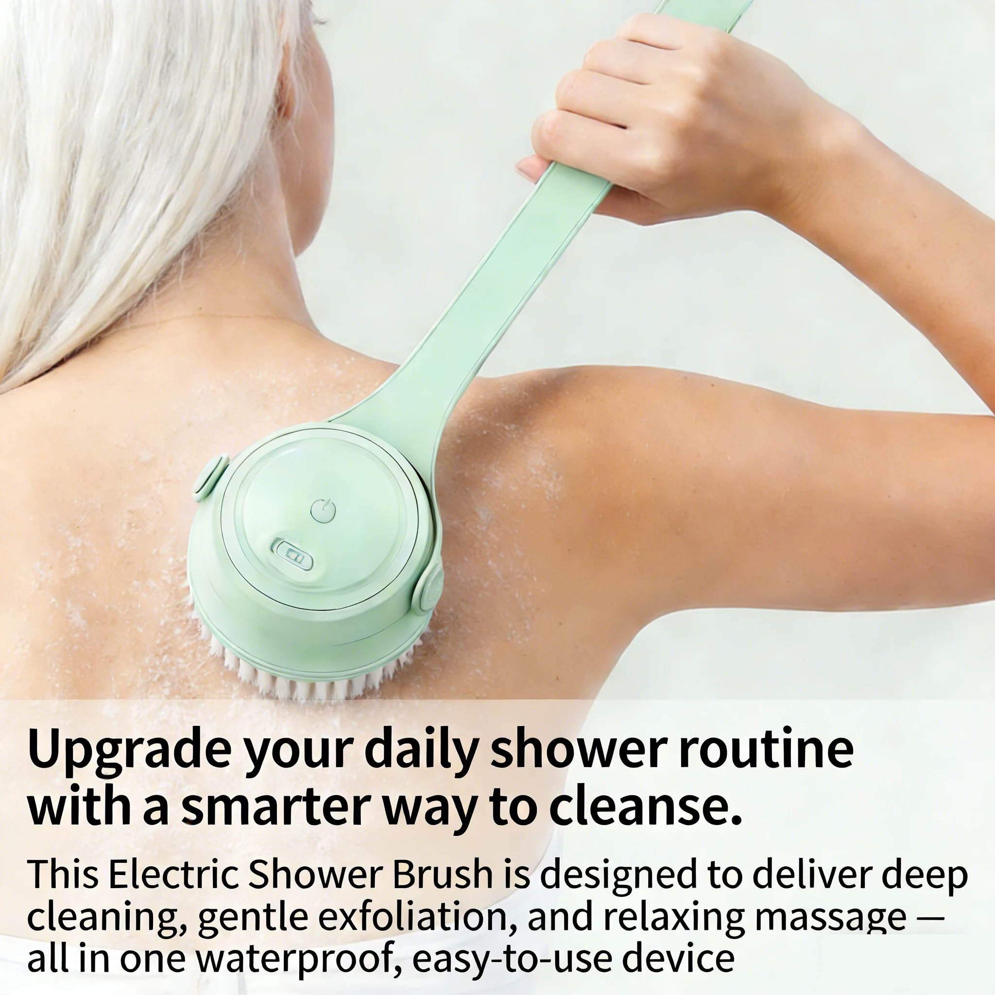 🚿 A super useful and convenient electric shower brush!
