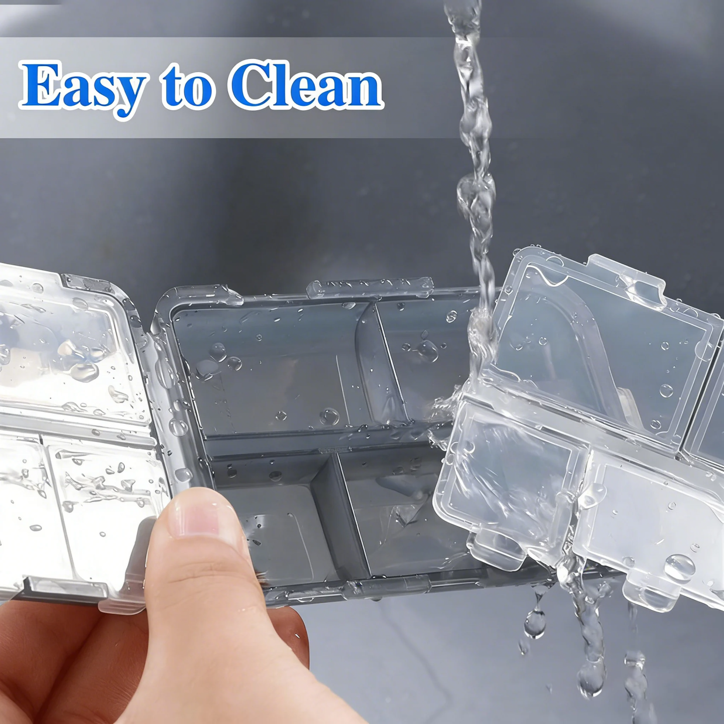 💊Double-Layer Portable Pill Box