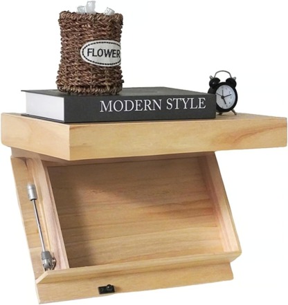 🔒 Concealed Floating Shelf