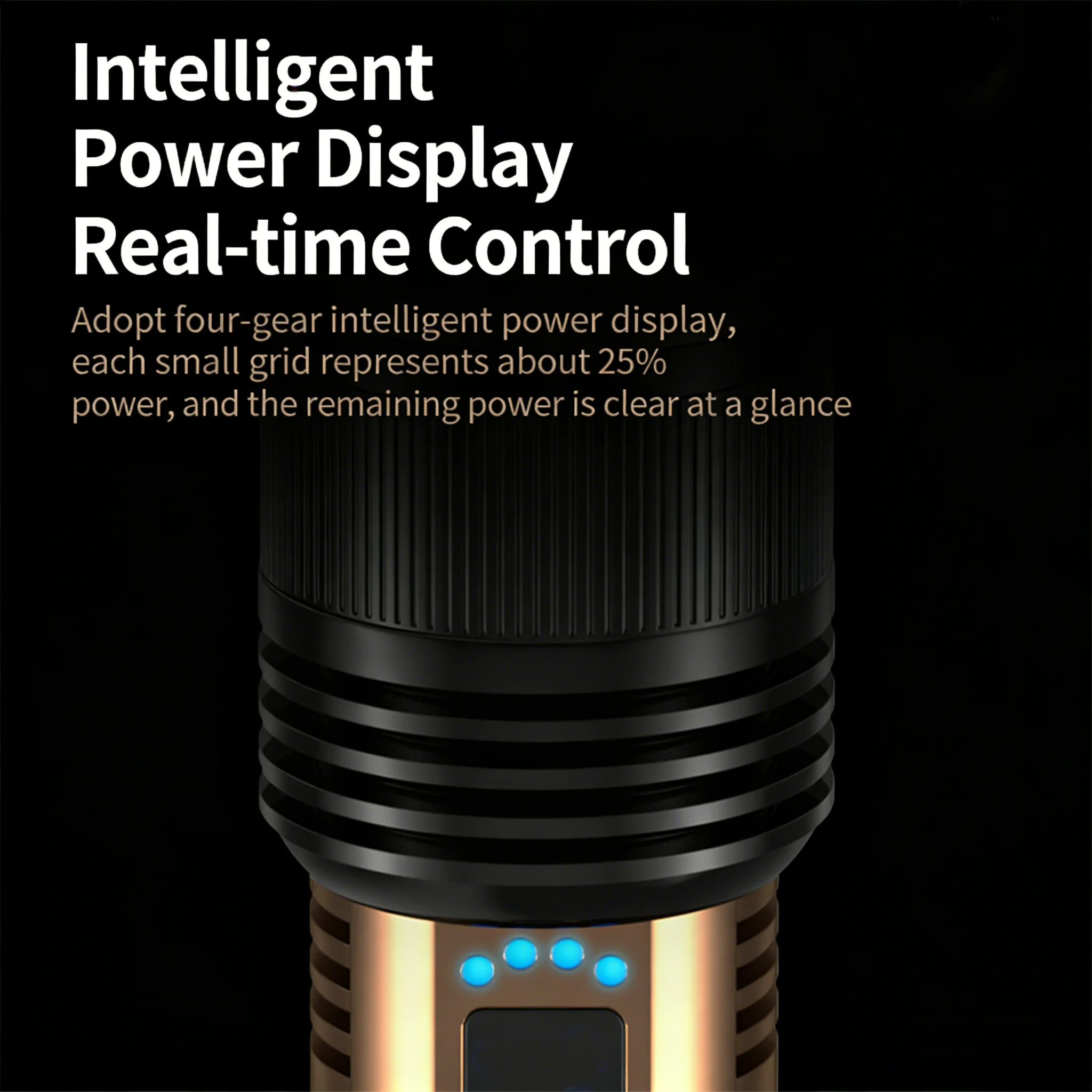 🔦 Rechargeable Outdoor Long-Range Ultra-Bright Laser Flashlight