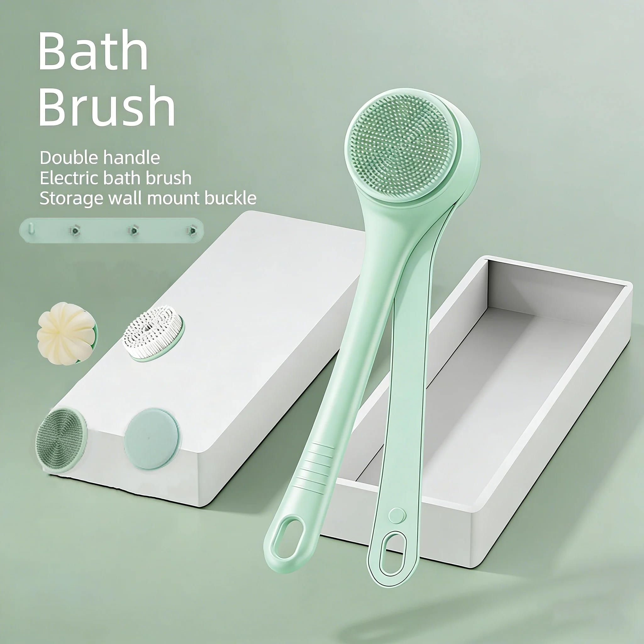 🚿 A super useful and convenient electric shower brush!