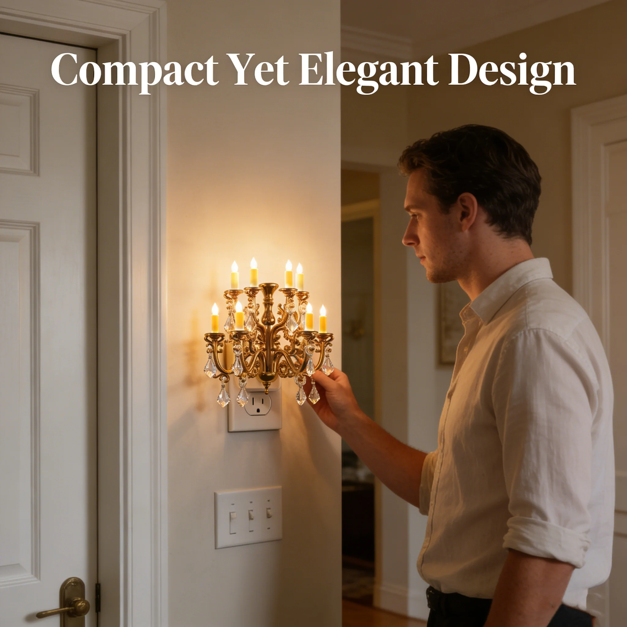 💡Crystal-Inspired Plug-In Ambient Lamp