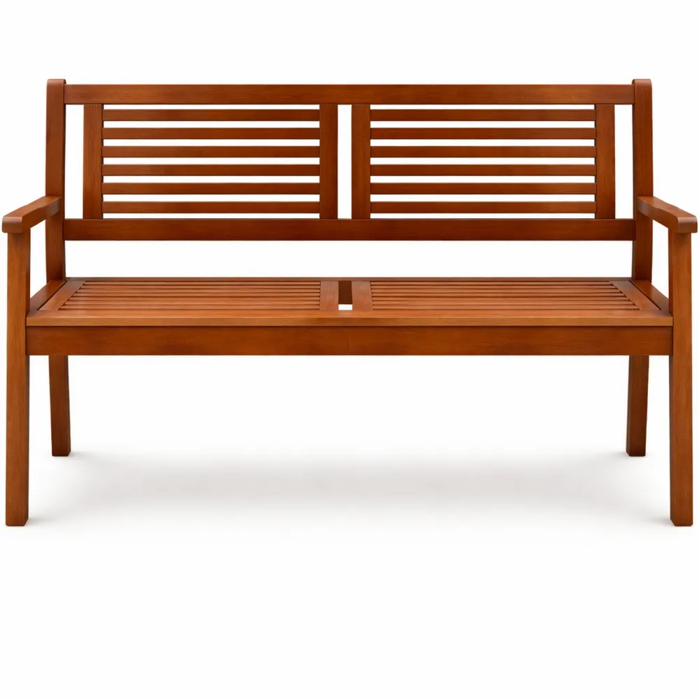 Banc de Jardin en Bois pour Extérieur à 2 Places