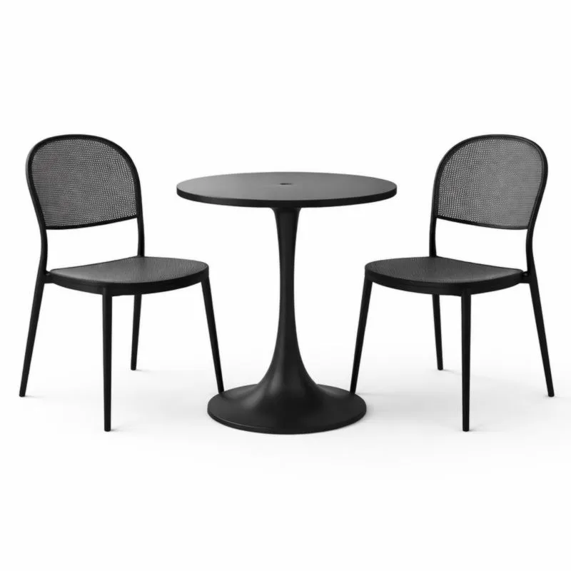 Ensemble table basse de jardin