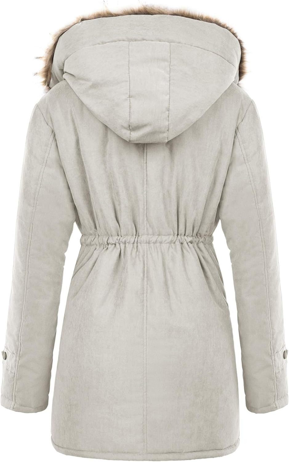 Parka invernale da donna in lana