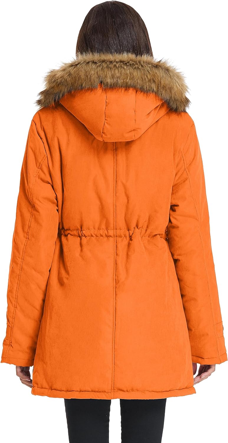 Parka invernale da donna in lana