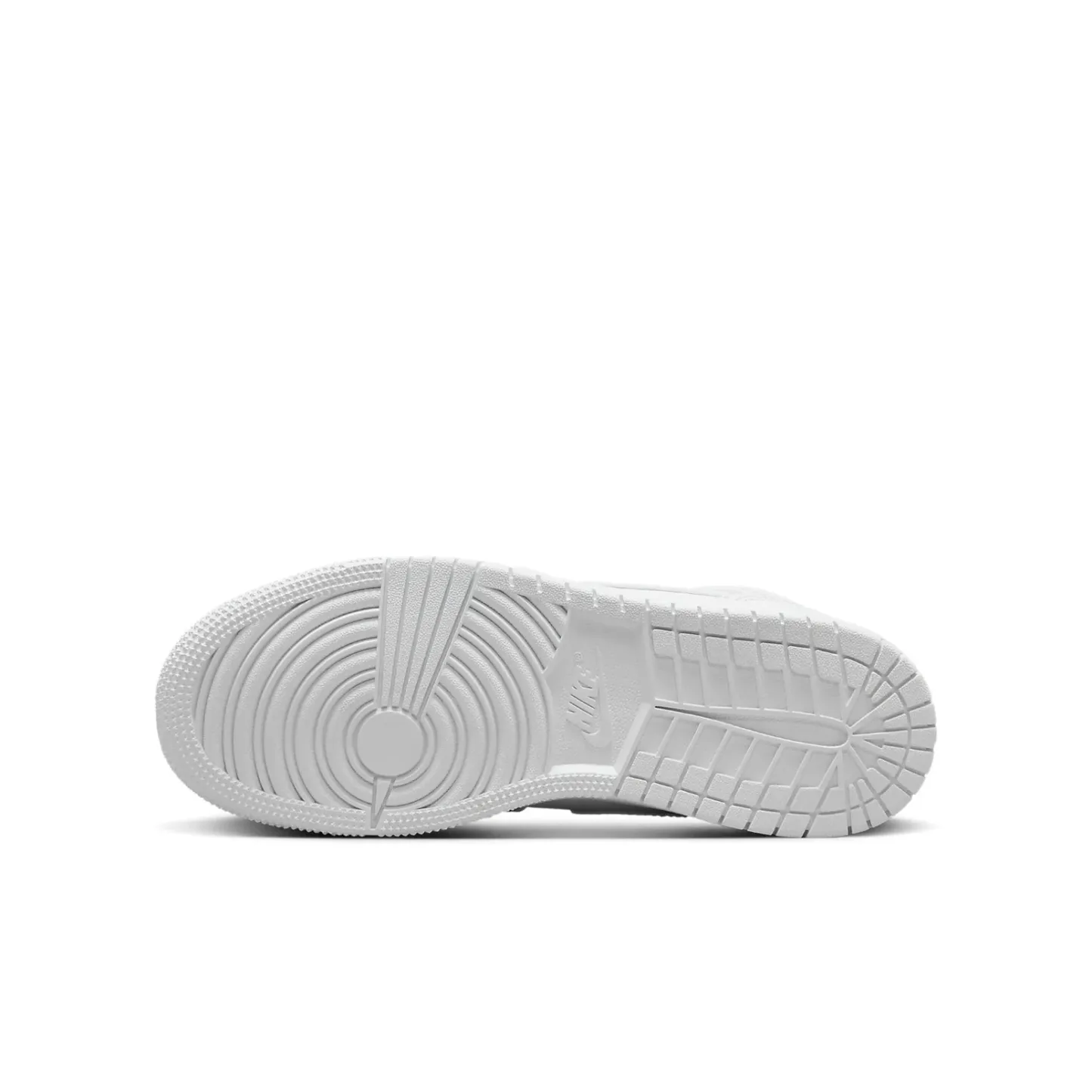(GS) Air jtthhordan 1 Mid 'Triple White 2023' 554725-136