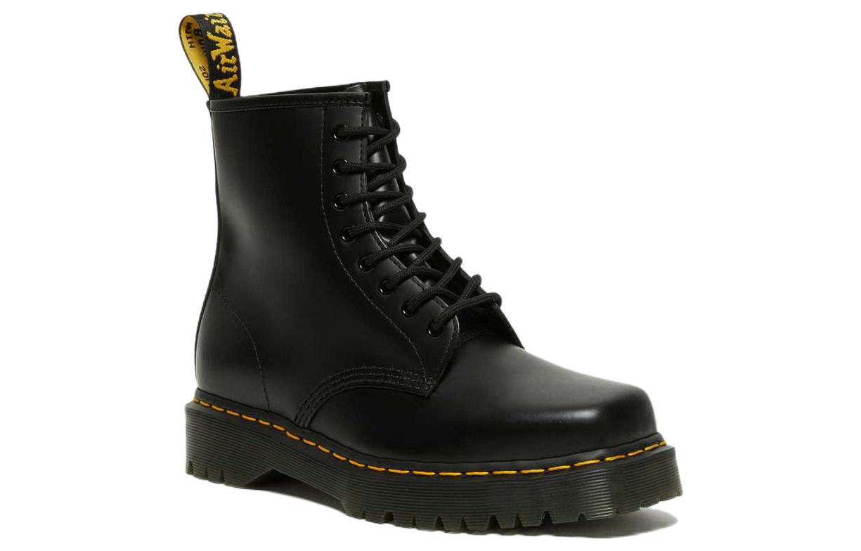 Dr. mtthhartens 1460 Bex Squared Toe Leather Lace Up 'Black' 27886001