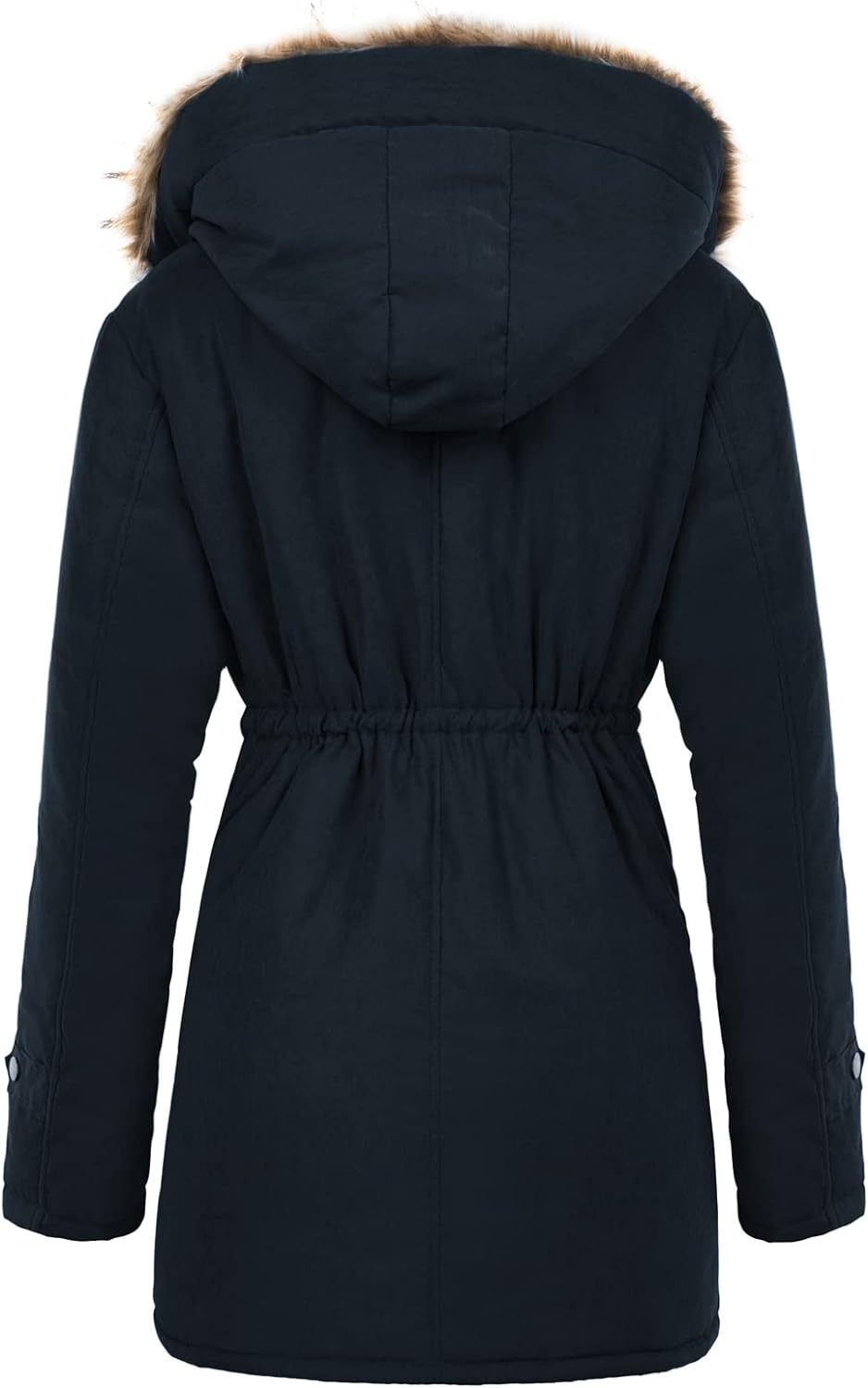Parka invernale da donna in lana