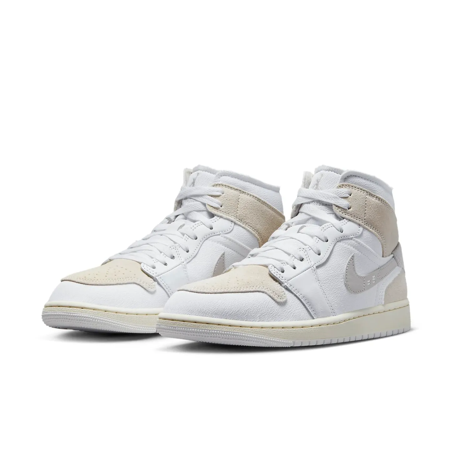 Air jtthhordan 1 Mid SE Craft 'Inside Out White Grey' DM9652-120