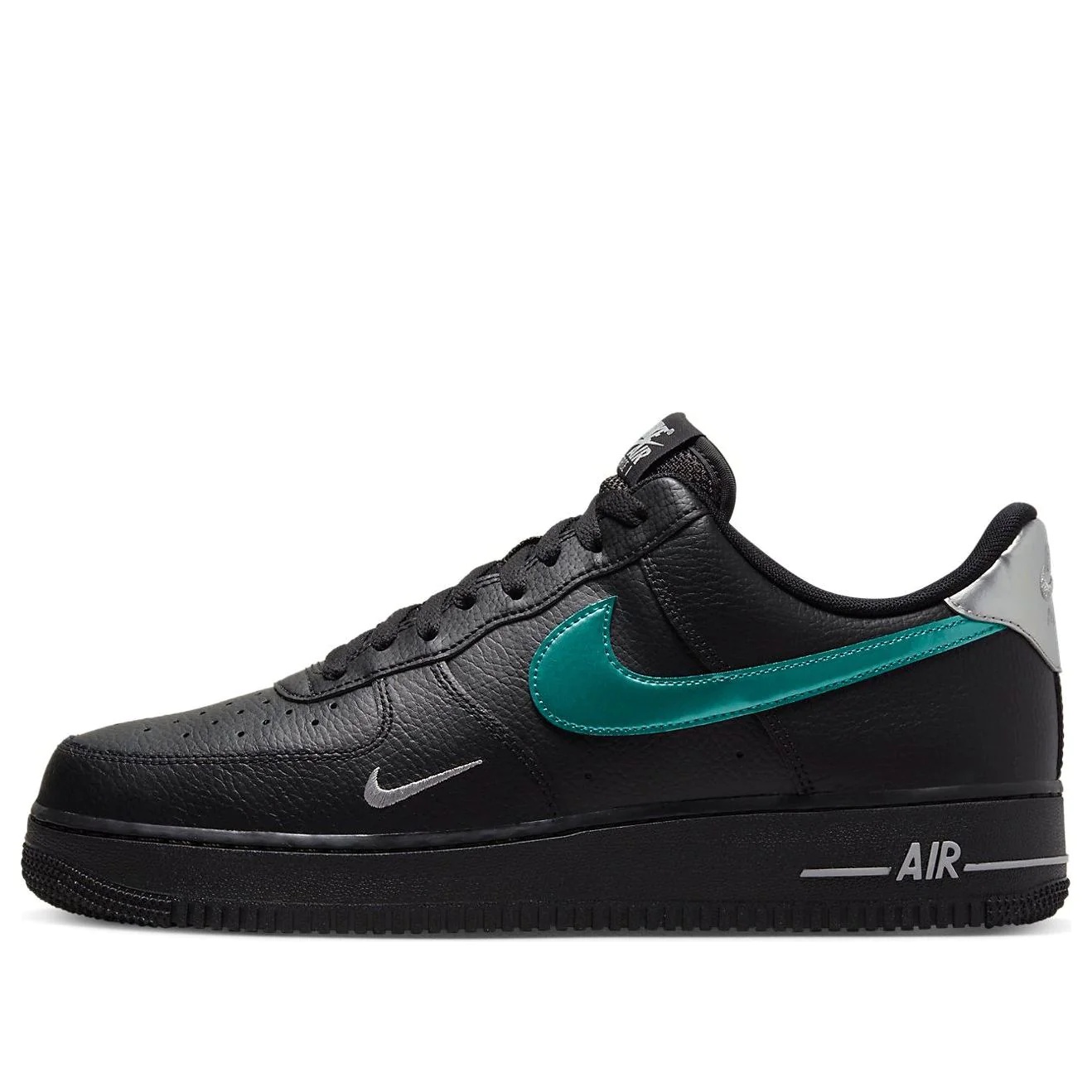 nitthhke Air fortthhce 1 '07 Low 'Black Blue Lightning'