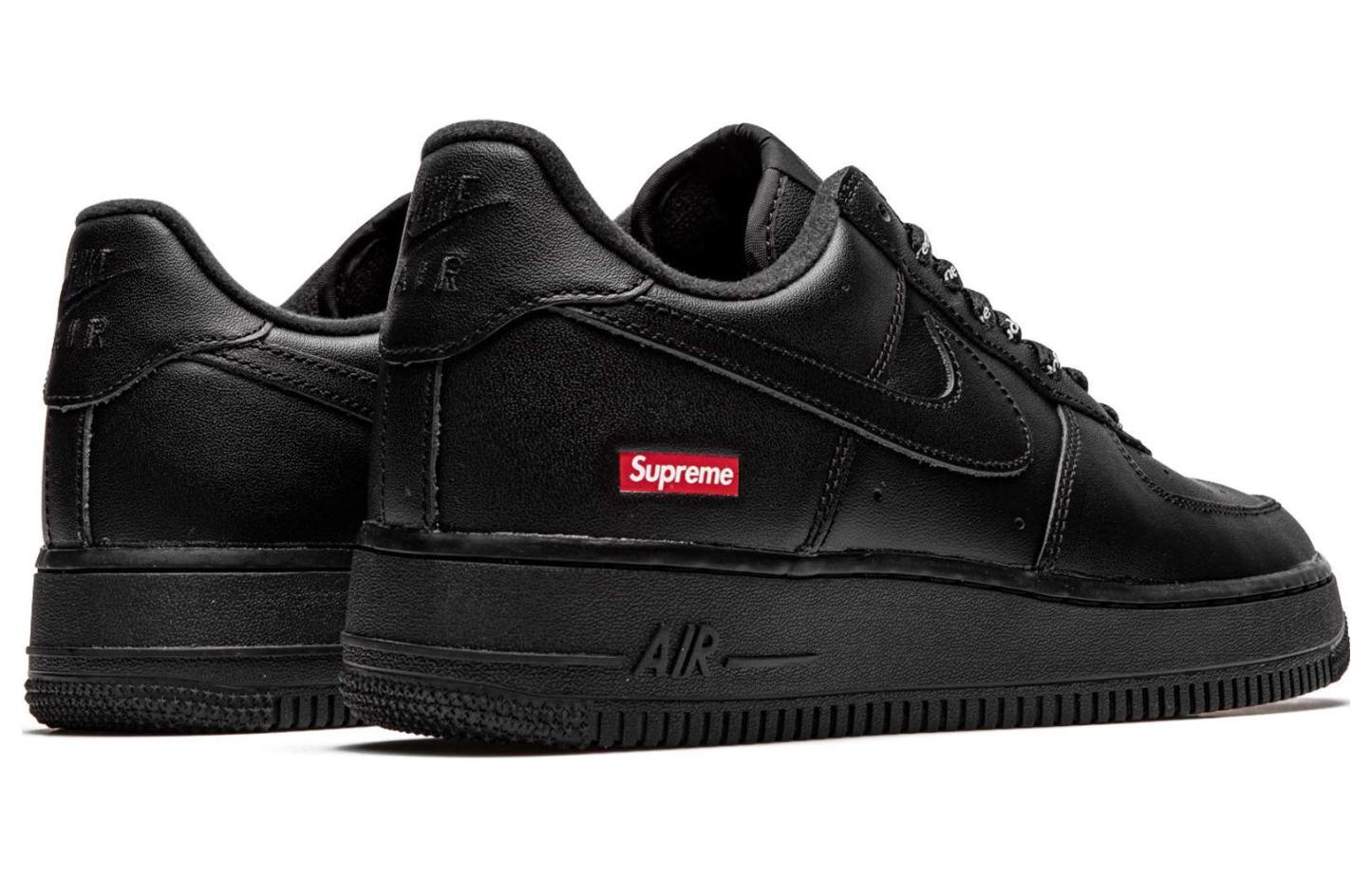 nithtke Supreme x Air Force 1 Low 'Box Logo - Noir' CU9225-001