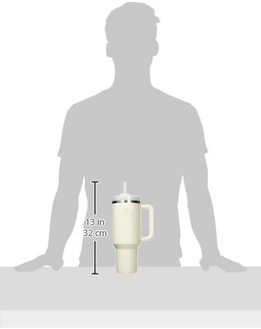 Stanthtley Quencher H2.0 FlowState Stainless Steel Vacuum Insulated Tumbler with Lid and Straw for Water, Iced Tea or Coffee